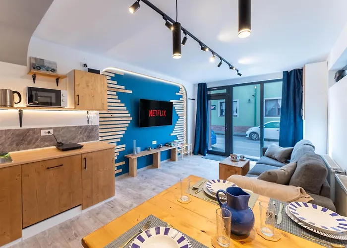 Apartman Mvision - Elegant Urban Nest Brassó