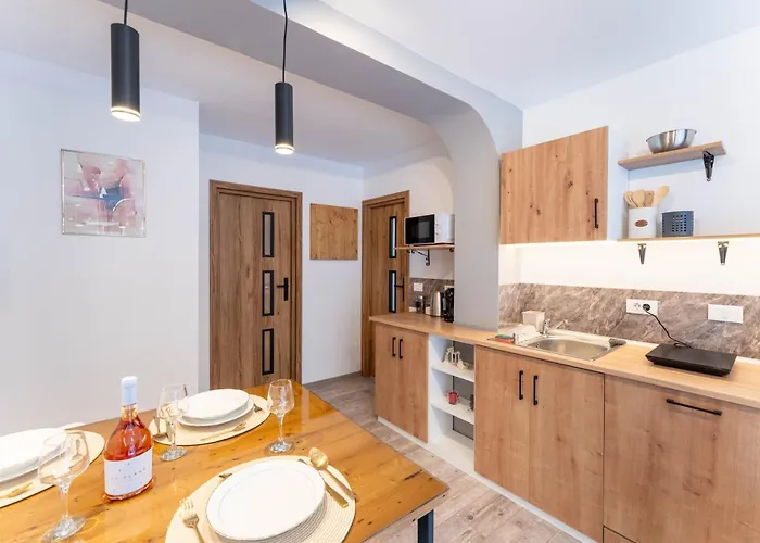 Apartman Mvision - Elegant Urban Nest Brassó